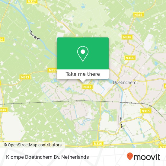 Klompe Doetinchem Bv Karte