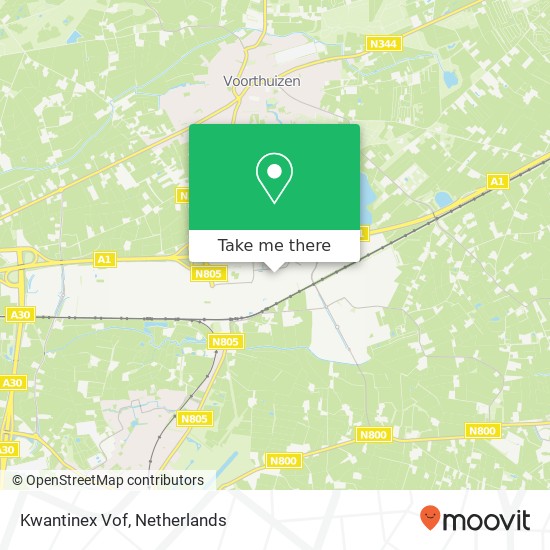 Kwantinex Vof map
