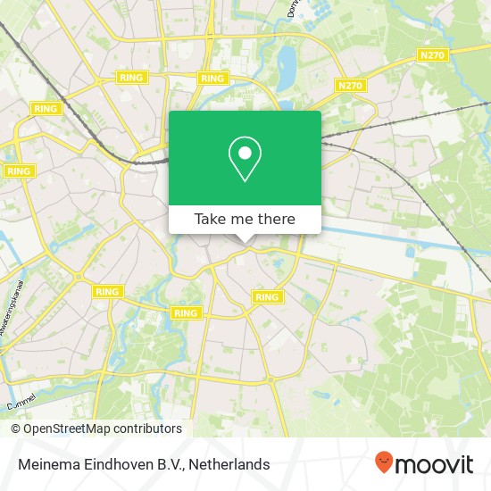 Meinema Eindhoven B.V. map