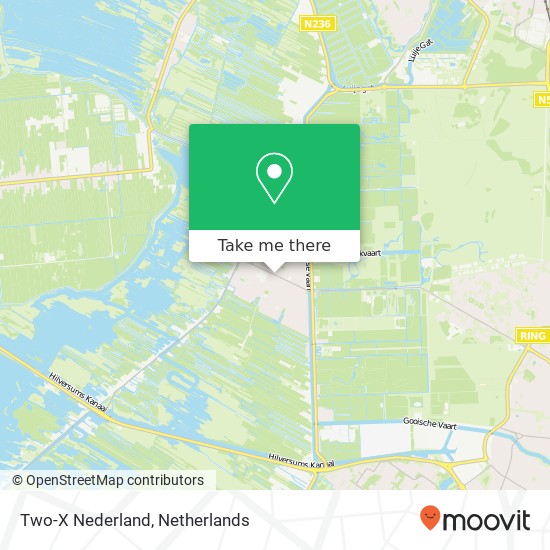 Two-X Nederland Karte