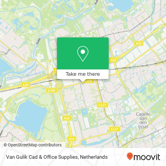 Van Gulik Cad & Office Supplies Karte