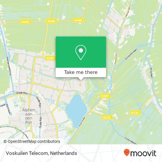 Voskuilen Telecom map