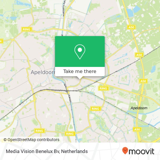 Media Vision Benelux Bv map