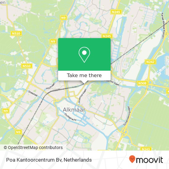 Poa Kantoorcentrum Bv map