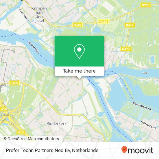 Prefer Techn Partners Ned Bv map