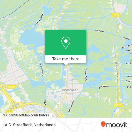 A.C. Streefkerk map