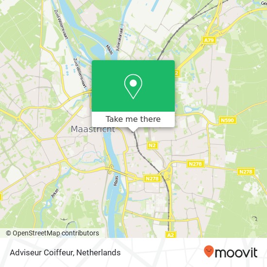 Adviseur Coiffeur map