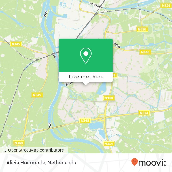 Alicia Haarmode map