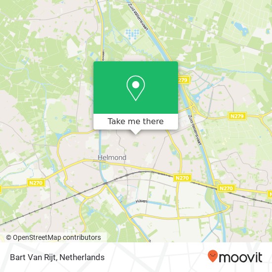 Bart Van Rijt map