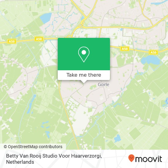 Betty Van Rooij Studio Voor Haarverzorgi map