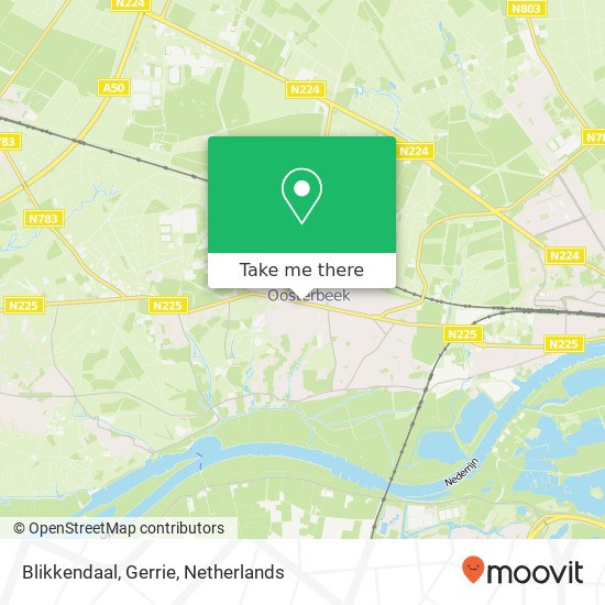 Blikkendaal, Gerrie map