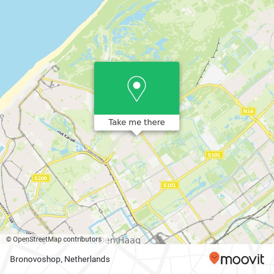 Bronovoshop map