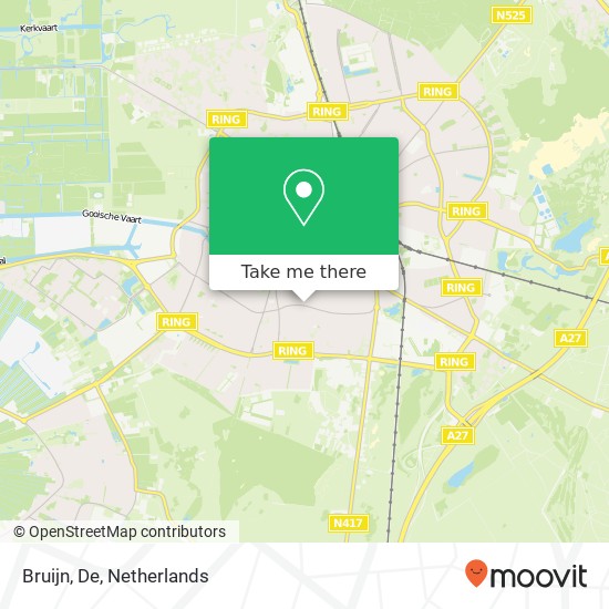 Bruijn, De map