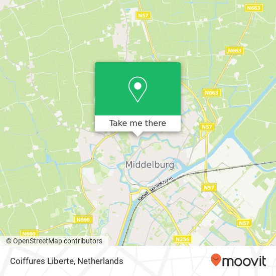 Coiffures Liberte map
