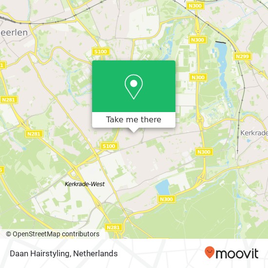 Daan Hairstyling map