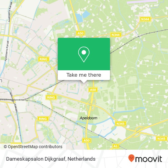 Dameskapsalon Dijkgraaf map