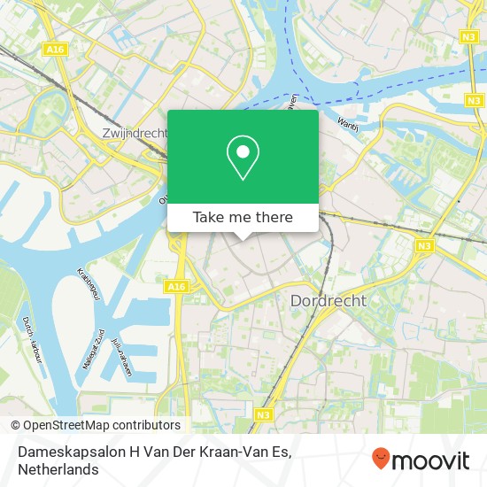 Dameskapsalon H Van Der Kraan-Van Es map