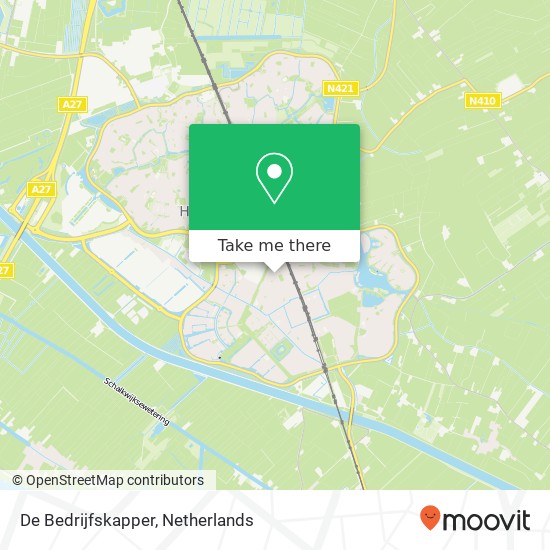 De Bedrijfskapper map