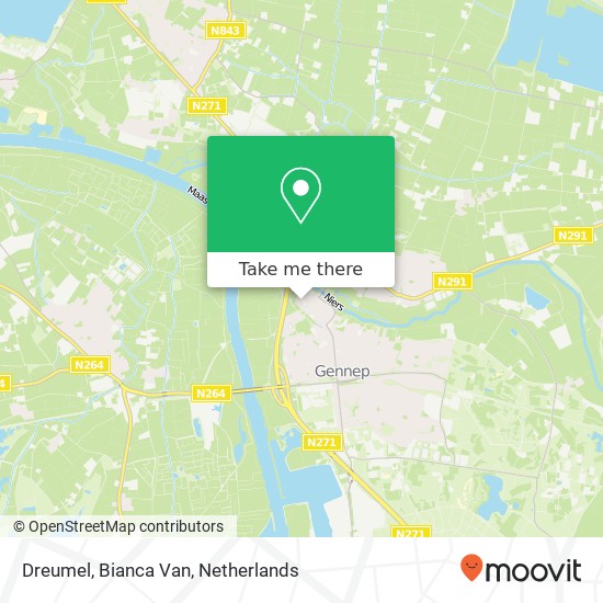 Dreumel, Bianca Van map