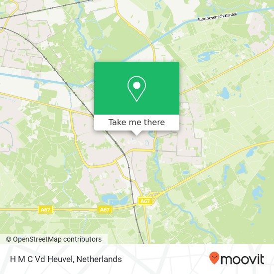 H M C Vd Heuvel map