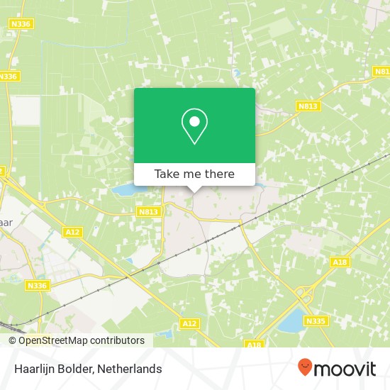 Haarlijn Bolder map