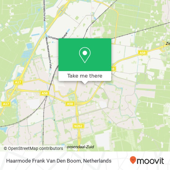 Haarmode Frank Van Den Boom map