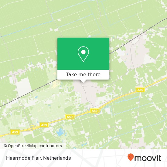 Haarmode Flair map