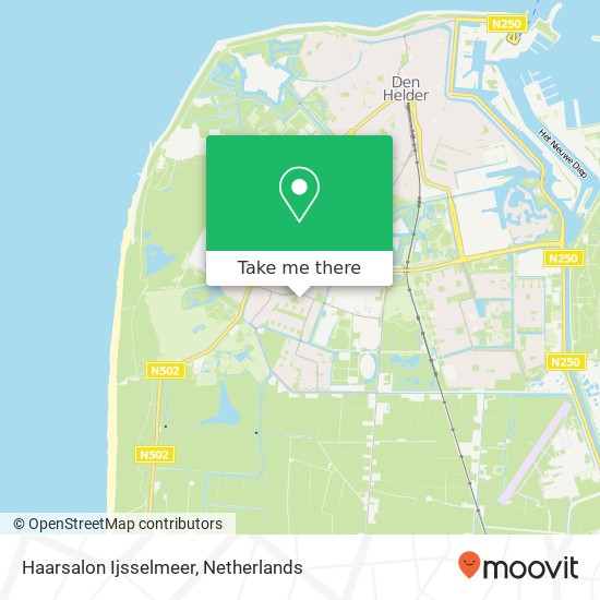 Haarsalon Ijsselmeer map