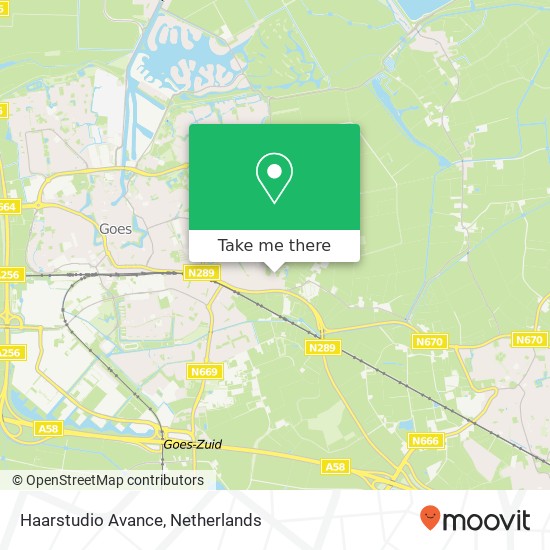 Haarstudio Avance map