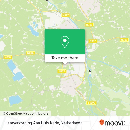 Haarverzorging Aan Huis Karin map