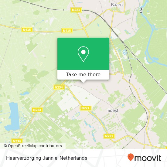 Haarverzorging Jannie map