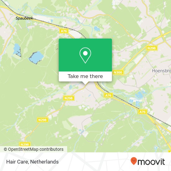 Hair Care map