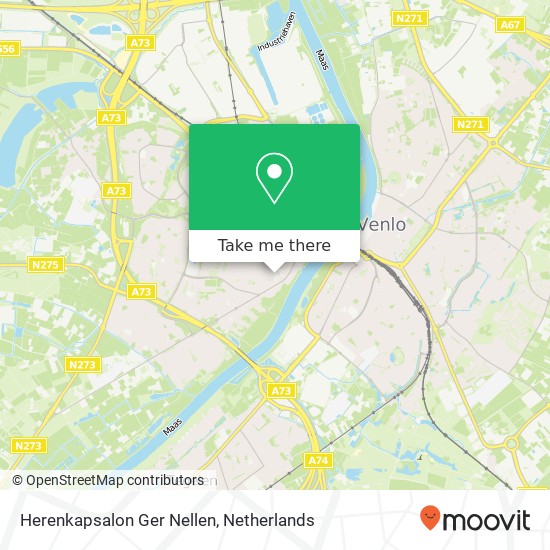 Herenkapsalon Ger Nellen map