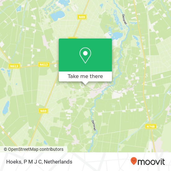 Hoeks, P M J C map