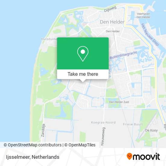 Ijsselmeer map