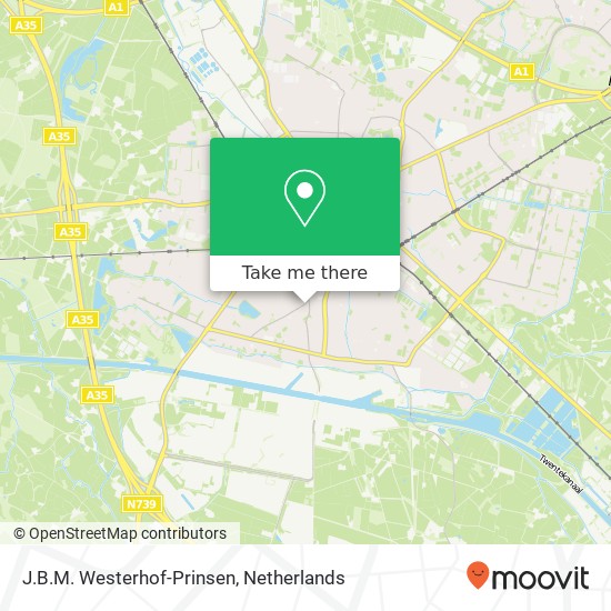 J.B.M. Westerhof-Prinsen map