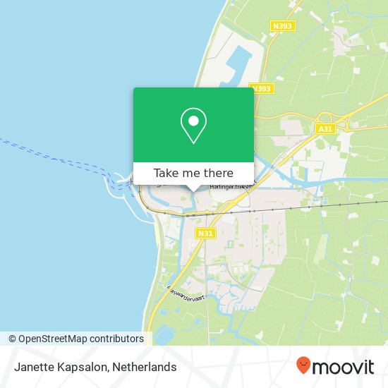 Janette Kapsalon map