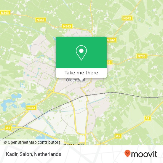 Kadir, Salon map