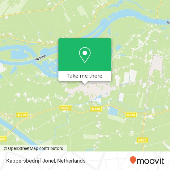 Kappersbedrijf Jonel map