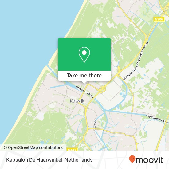 Kapsalon De Haarwinkel Karte