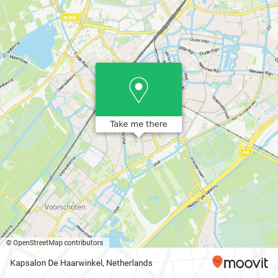 Kapsalon De Haarwinkel map