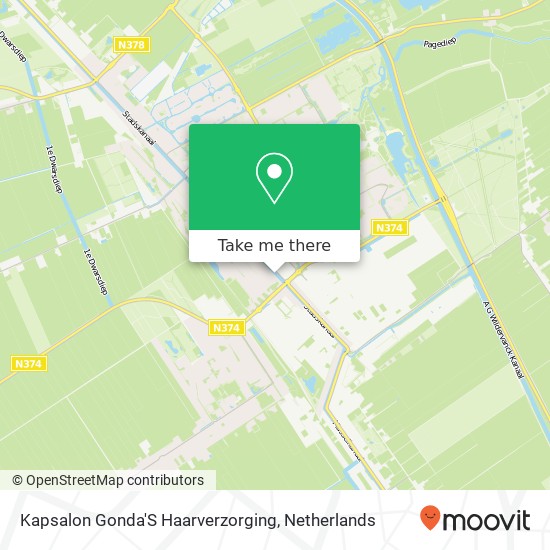 Kapsalon Gonda'S Haarverzorging map