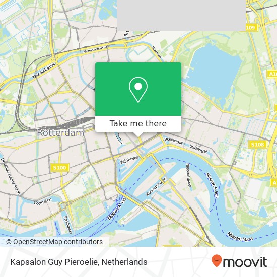 Kapsalon Guy Pieroelie map