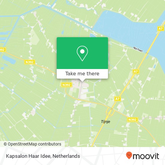 Kapsalon Haar Idee map