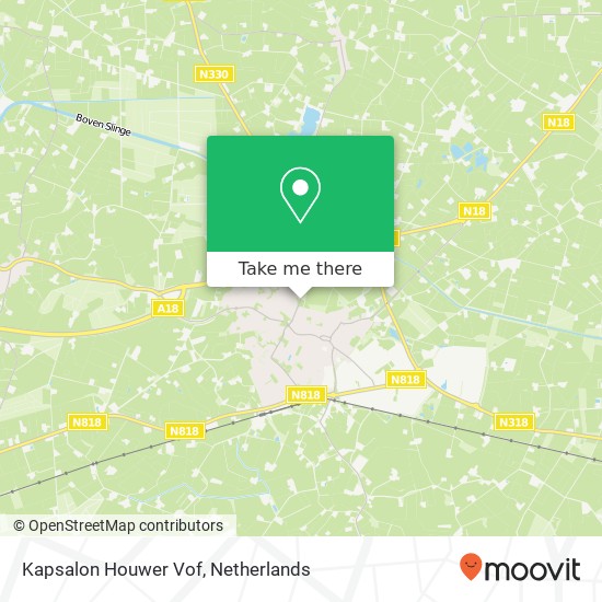 Kapsalon Houwer Vof map