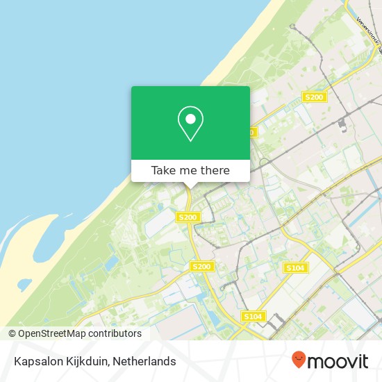 Kapsalon Kijkduin Karte