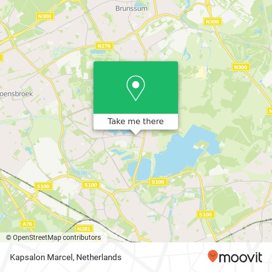 Kapsalon Marcel map