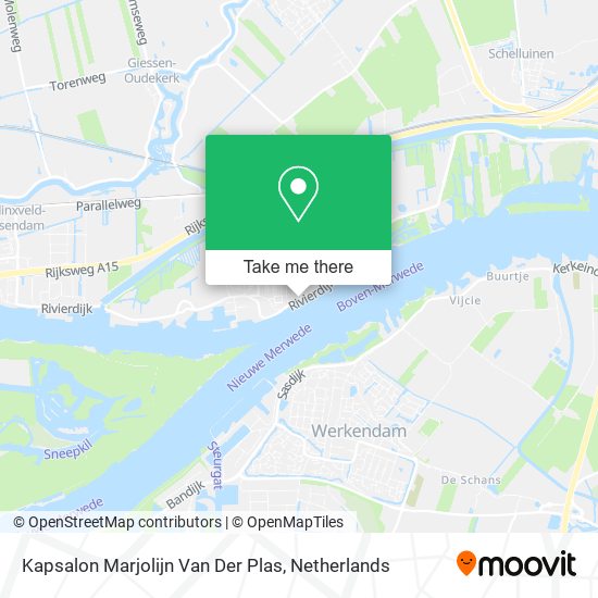 Kapsalon Marjolijn Van Der Plas map