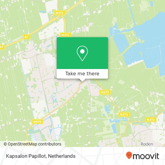 Kapsalon Papillot map