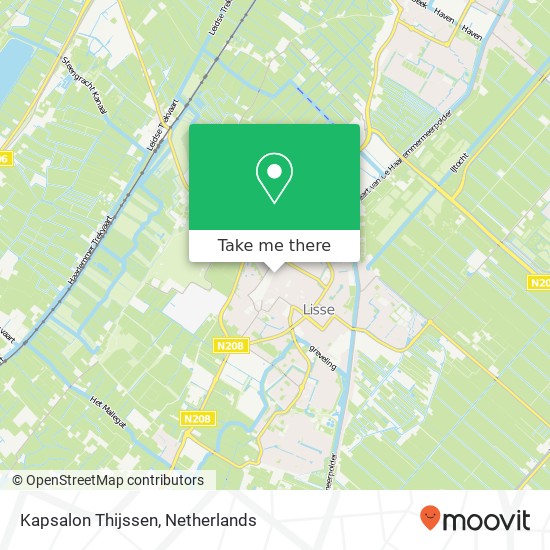 Kapsalon Thijssen map